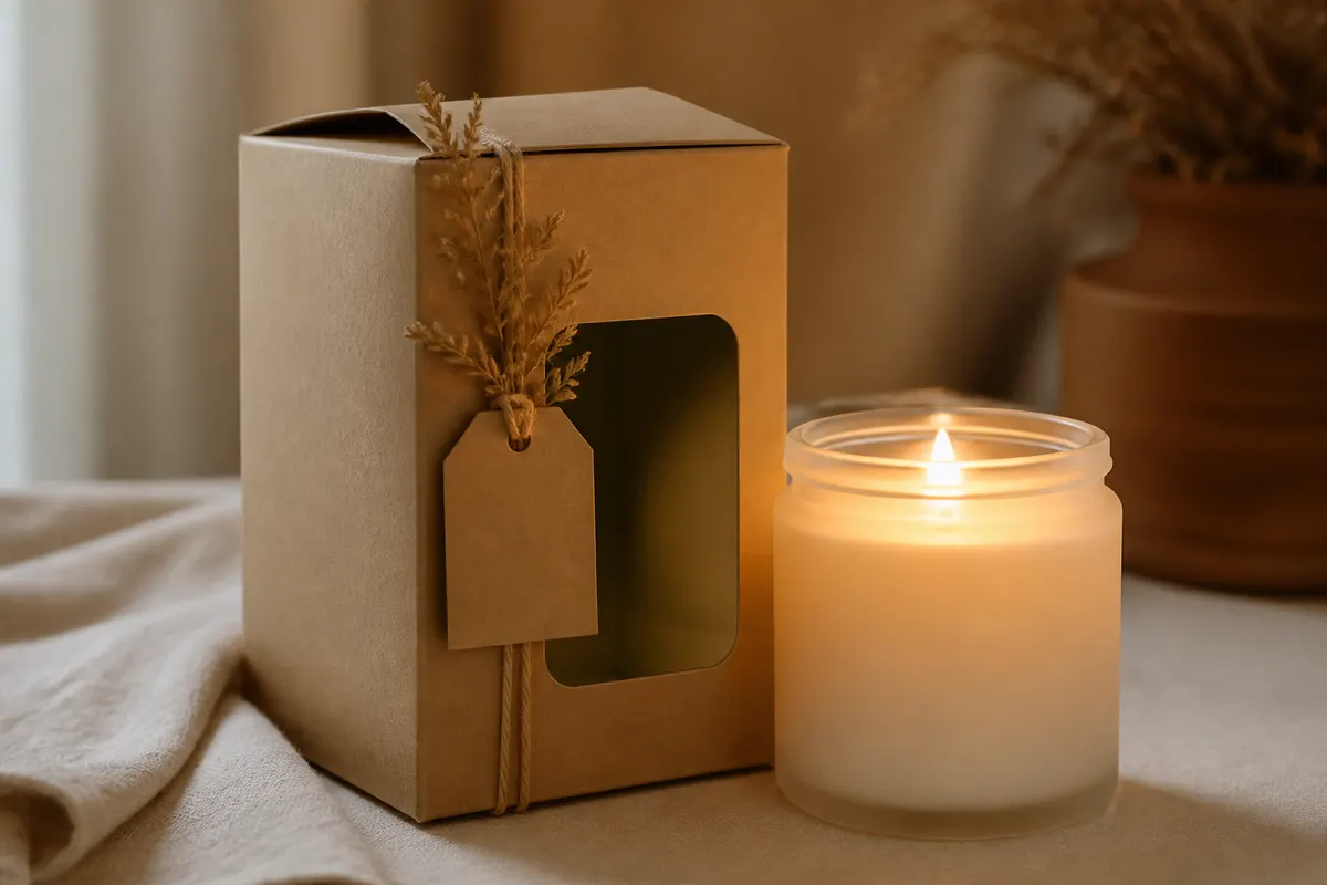 Candle & Home Fragrance Packaging: 3D Box Mockups for DTC Brands — packaging preview thumbnail
