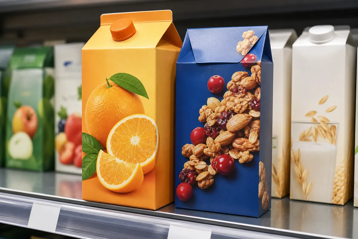 Food & Beverage Cartons: Check Shelf Presence in 3D — packaging preview thumbnail