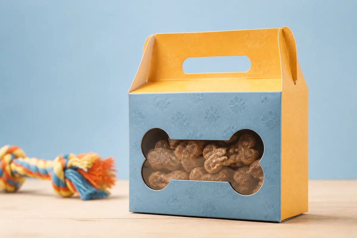 Pet Product Packaging: 3D Carton Mockups for Treats, Toys & Supplements — packaging preview thumbnail