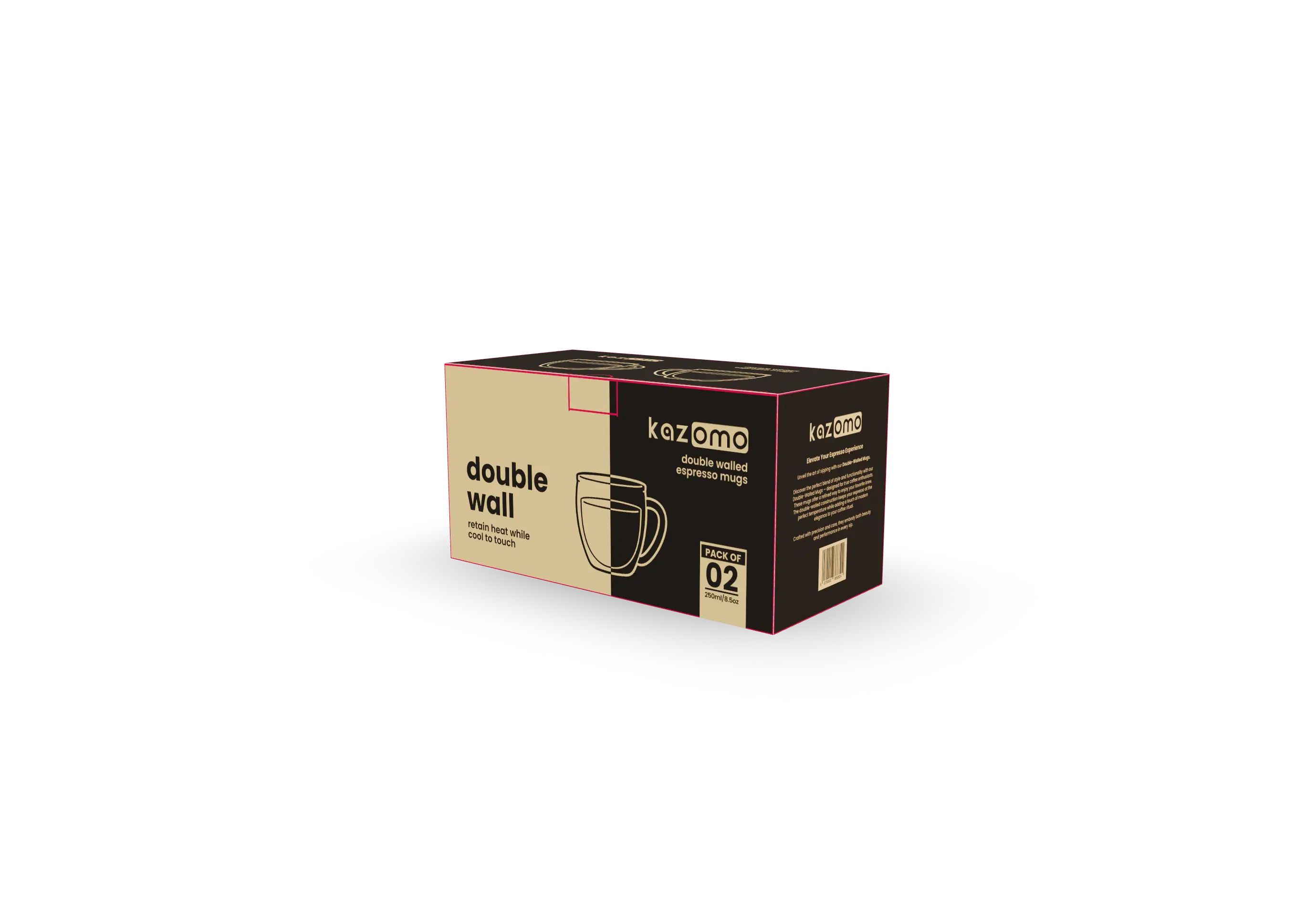 3D Box Studio interface with viewport and controls