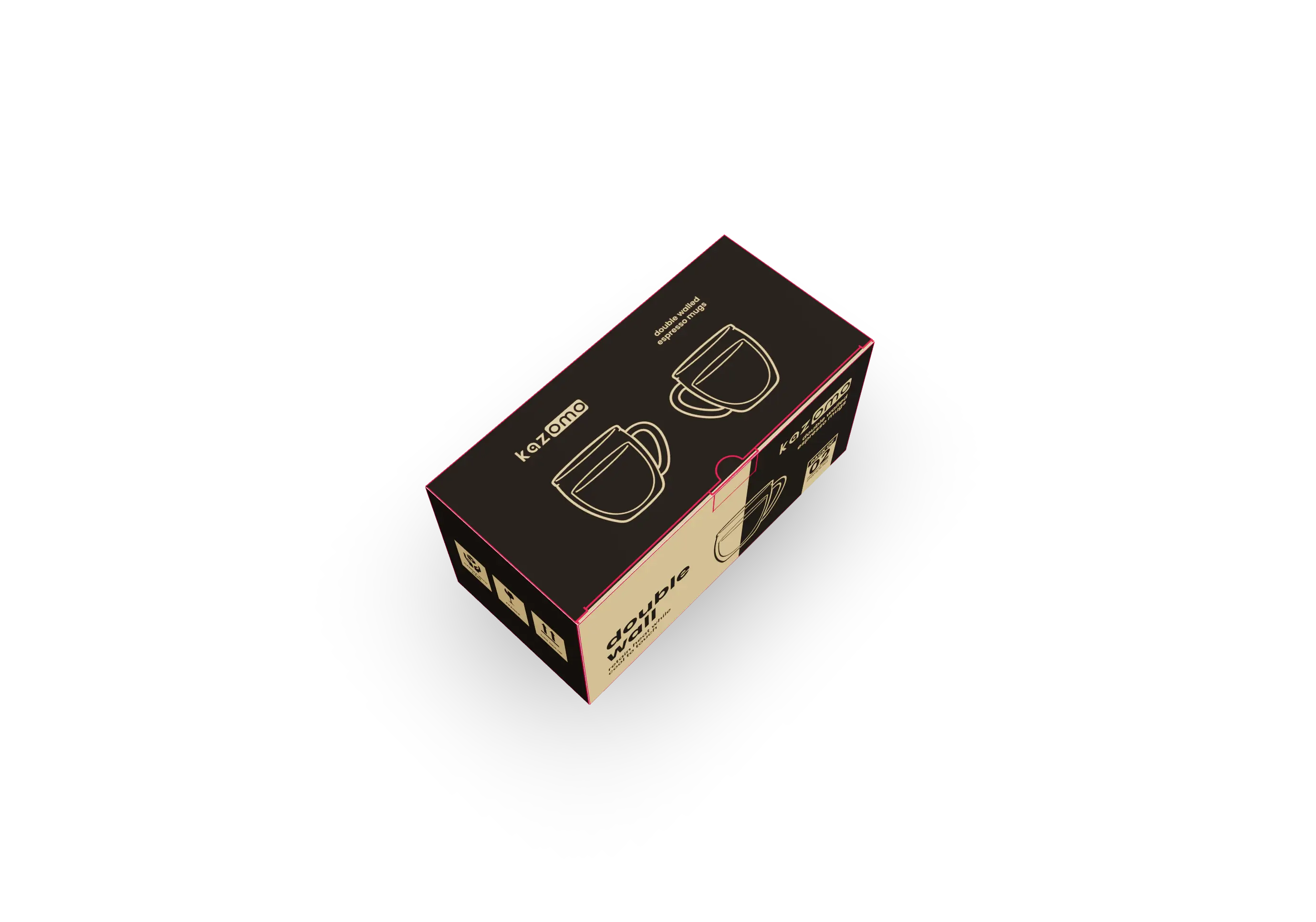 3D Box Studio interface with viewport and controls
